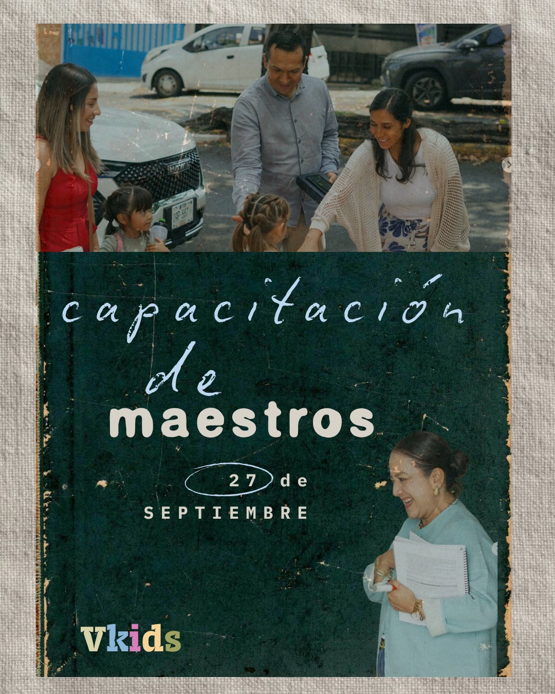 Capacitación de maestros